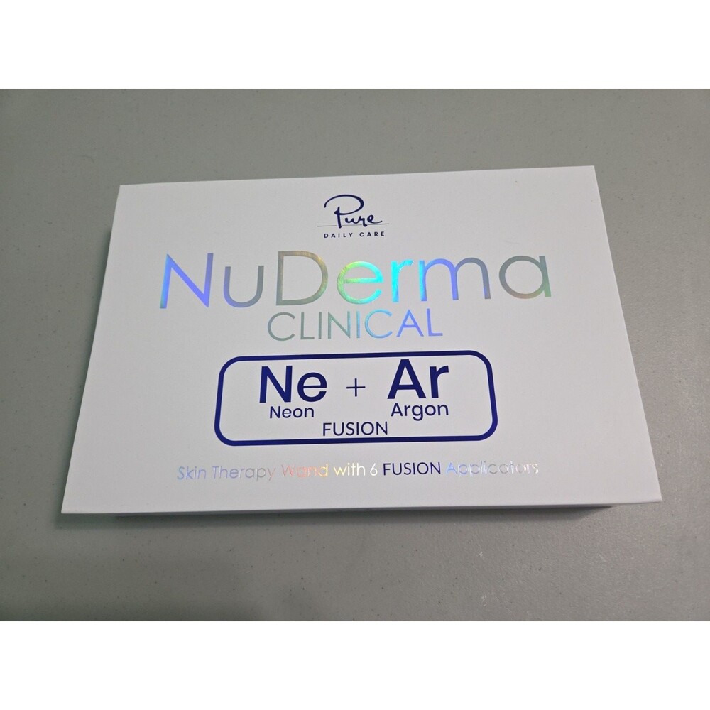 NEW Pure Daily Care NuDerma Clinical Portable Skin Therapy Wand S1-6